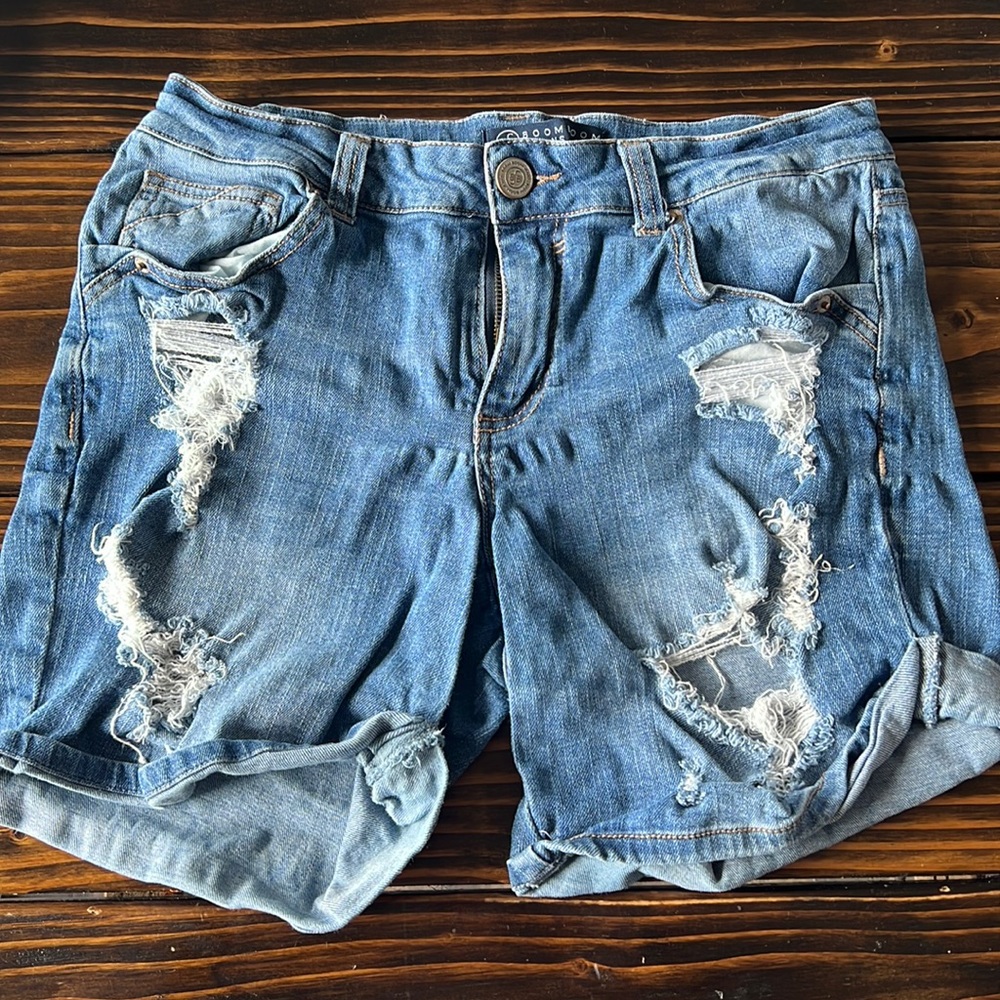 Boom Boom Denim Shorts - Size 7